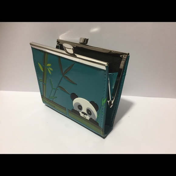 NWT Vintage-Style Kiss Lock Coin Purse/Card Wallet - Picture 2 of 7